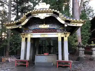 日光東照宮の手水舎