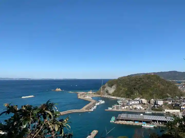 八幡神社の景色