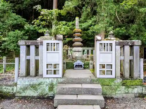 白旗神社(西御門)のお墓