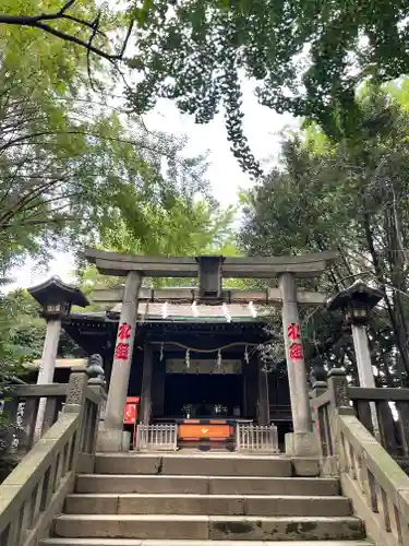 諏方神社の鳥居