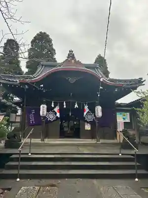 越中白山総社の本殿・本堂