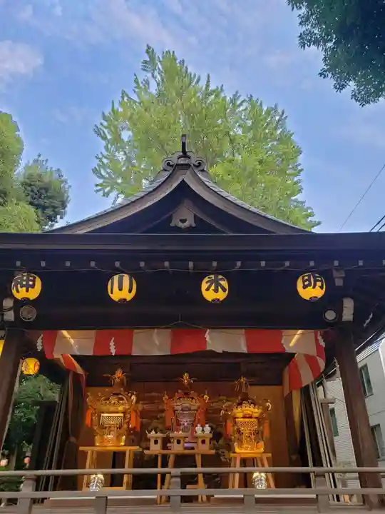 神明氷川神社のその他建物