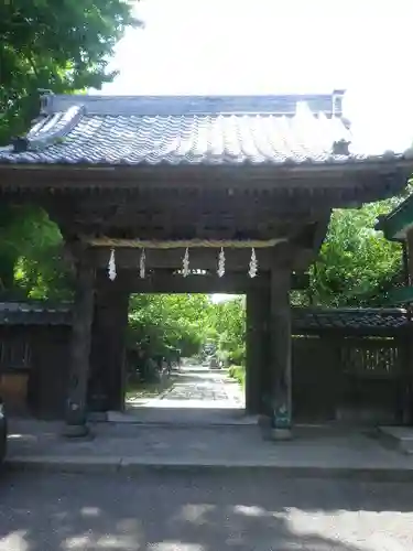 長勝寺の山門・神門