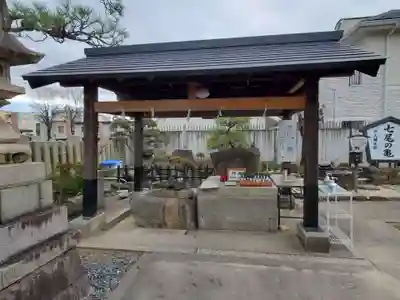 七尾神社の手水舎