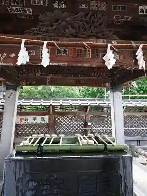 湯島天満宮の手水舎