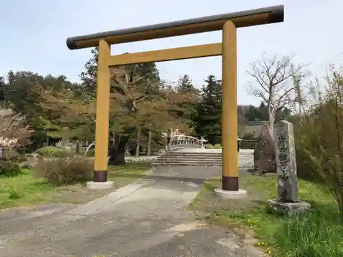 真野宮の鳥居