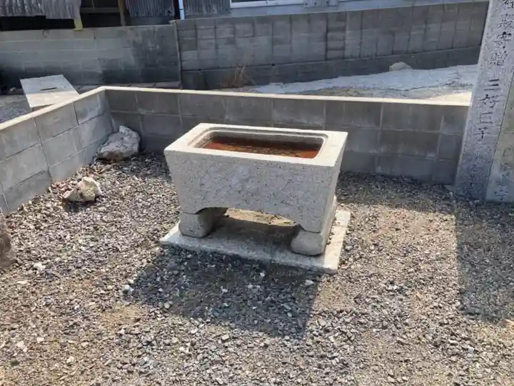 蛭子神社の手水舎