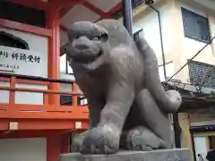 善國寺の狛犬