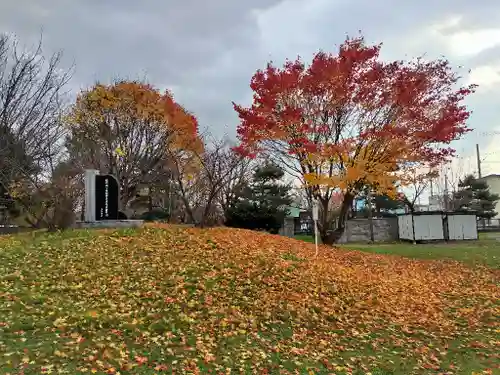 北海道護國神社の庭園