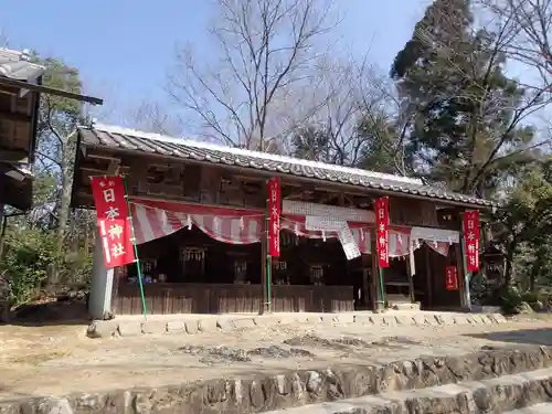 日本神社の本殿