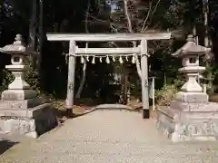 川添神社の鳥居