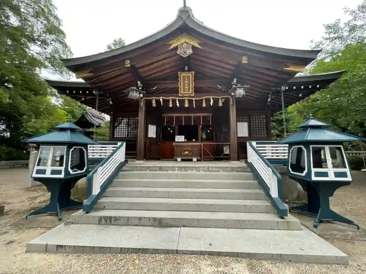 磯良神社(疣水神社)の本殿・本堂