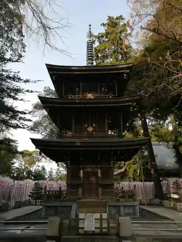 豊川閣　妙厳寺の塔