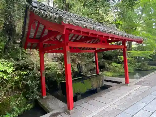 石山寺の手水舎