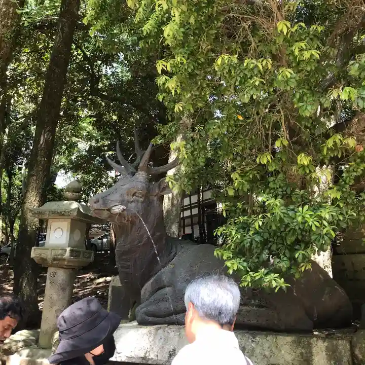 春日大社の手水舎