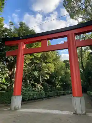 井草八幡宮の鳥居