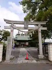 菖蒲神社の鳥居