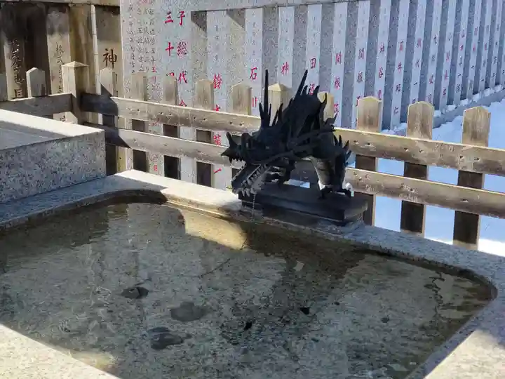 高砂天祖神社の手水舎