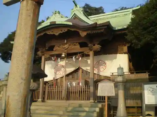 和布刈神社の本殿