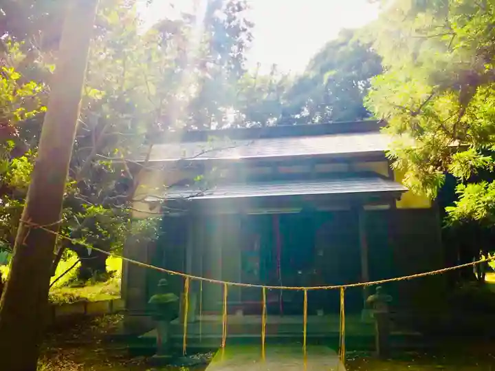 火皇子神社の本殿・本堂