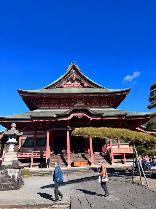 甲斐善光寺の本殿・本堂