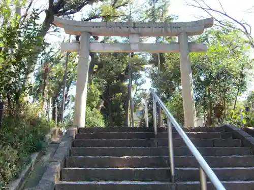 代々木八幡宮の鳥居