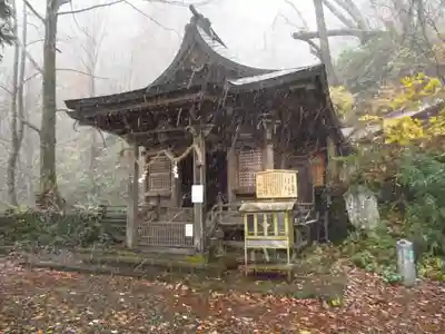 戸隠神社九頭龍社の本殿・本堂