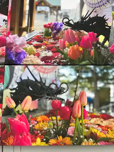 札幌諏訪神社の手水舎