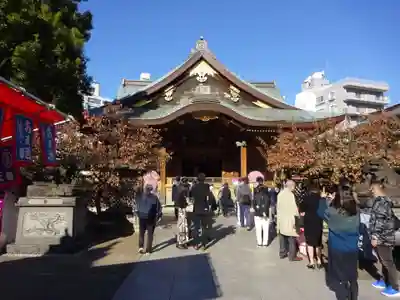湯島天満宮の本殿・本堂