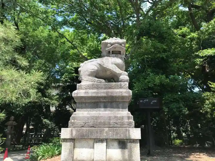 靖國神社の狛犬