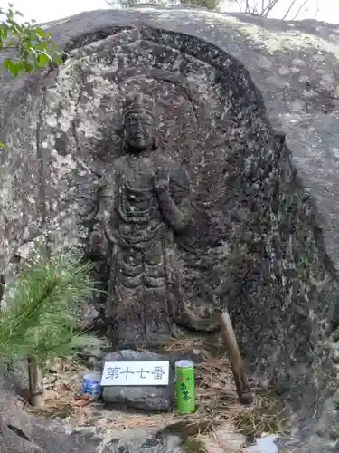 石山観音の仏像