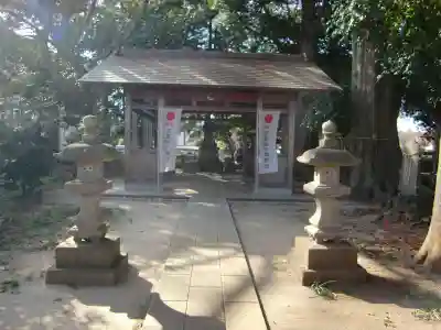 日秀将門神社の山門・神門