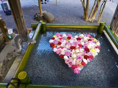 布施弁天 東海寺の手水舎