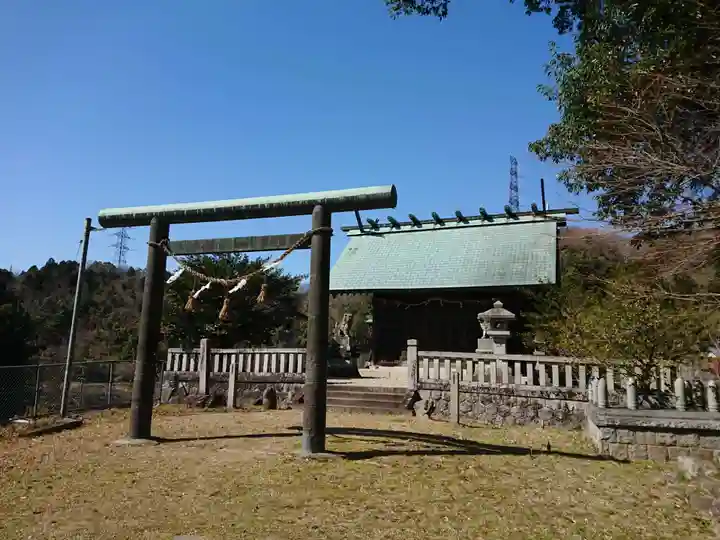 御鍬神社の鳥居