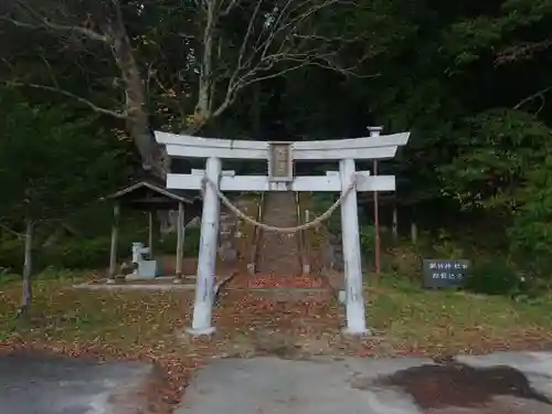 雲谷寺の鳥居