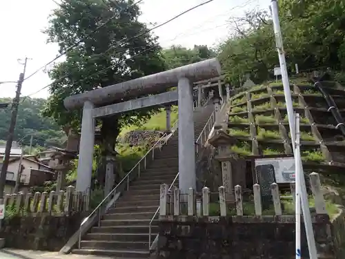 鉾島神社の鳥居