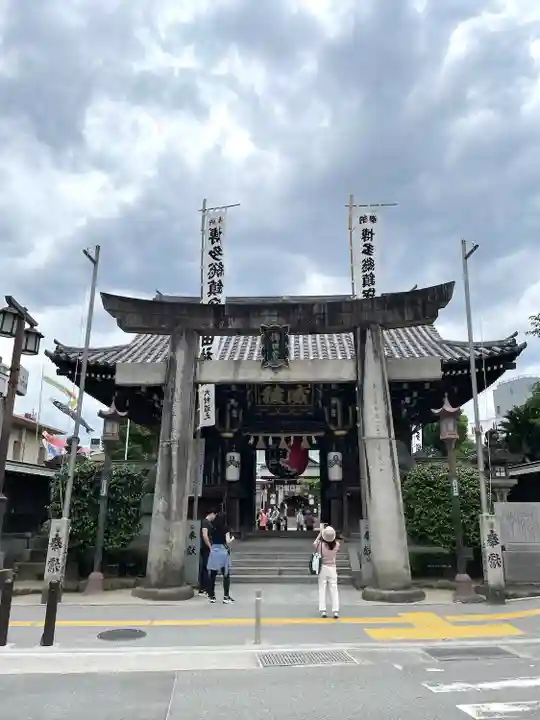 櫛田神社の鳥居