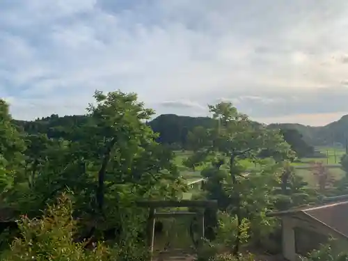 神明神社の景色