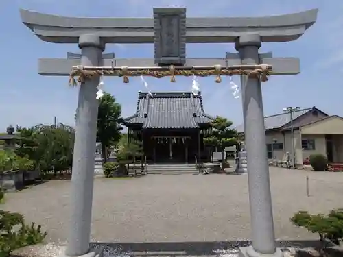 黒龍神社の鳥居