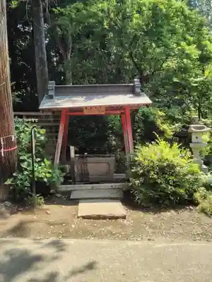 千代ケ岡八幡宮の手水舎
