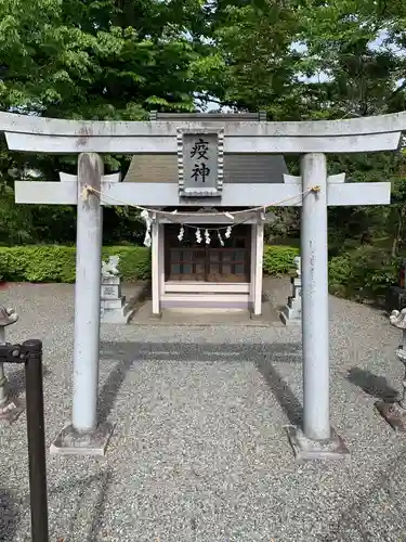 疫神社の鳥居