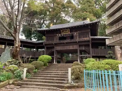 法華経寺の山門