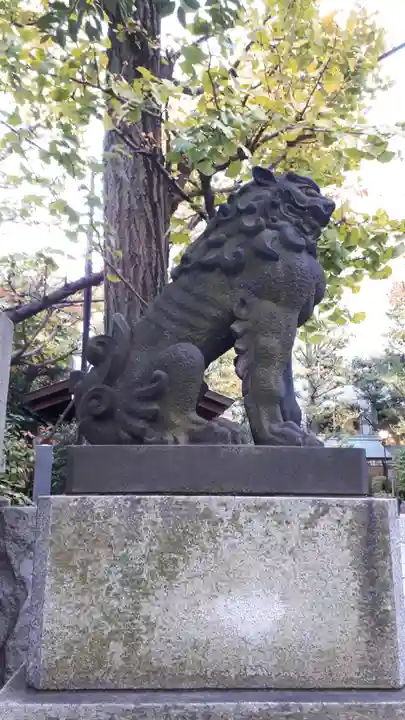 榊神社の狛犬
