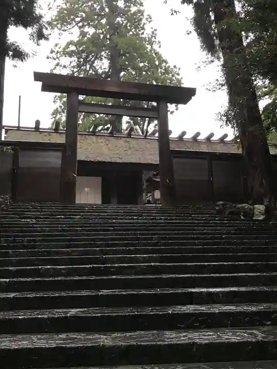 伊勢神宮内宮(皇大神宮)の鳥居