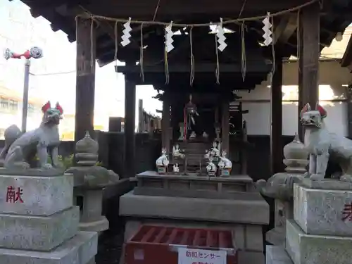 羽田神社の狛犬