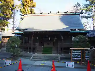 細山神明社の本殿・本堂