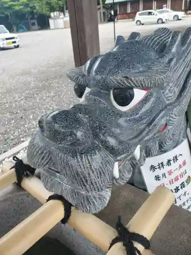 大歳神社の手水舎