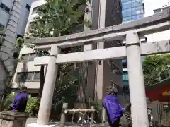 日本橋日枝神社の鳥居