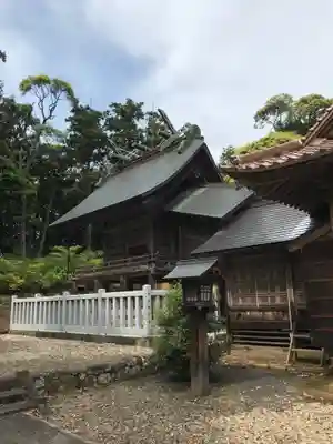 朝山神社の本殿・本堂