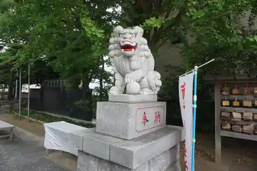 当代島稲荷神社の狛犬